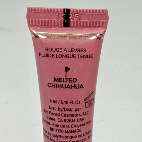 Too Faced Melted Matte Liquid Lipstick Melted Chihuahua Light Brown Nude Travel - Picture 5 of 6
